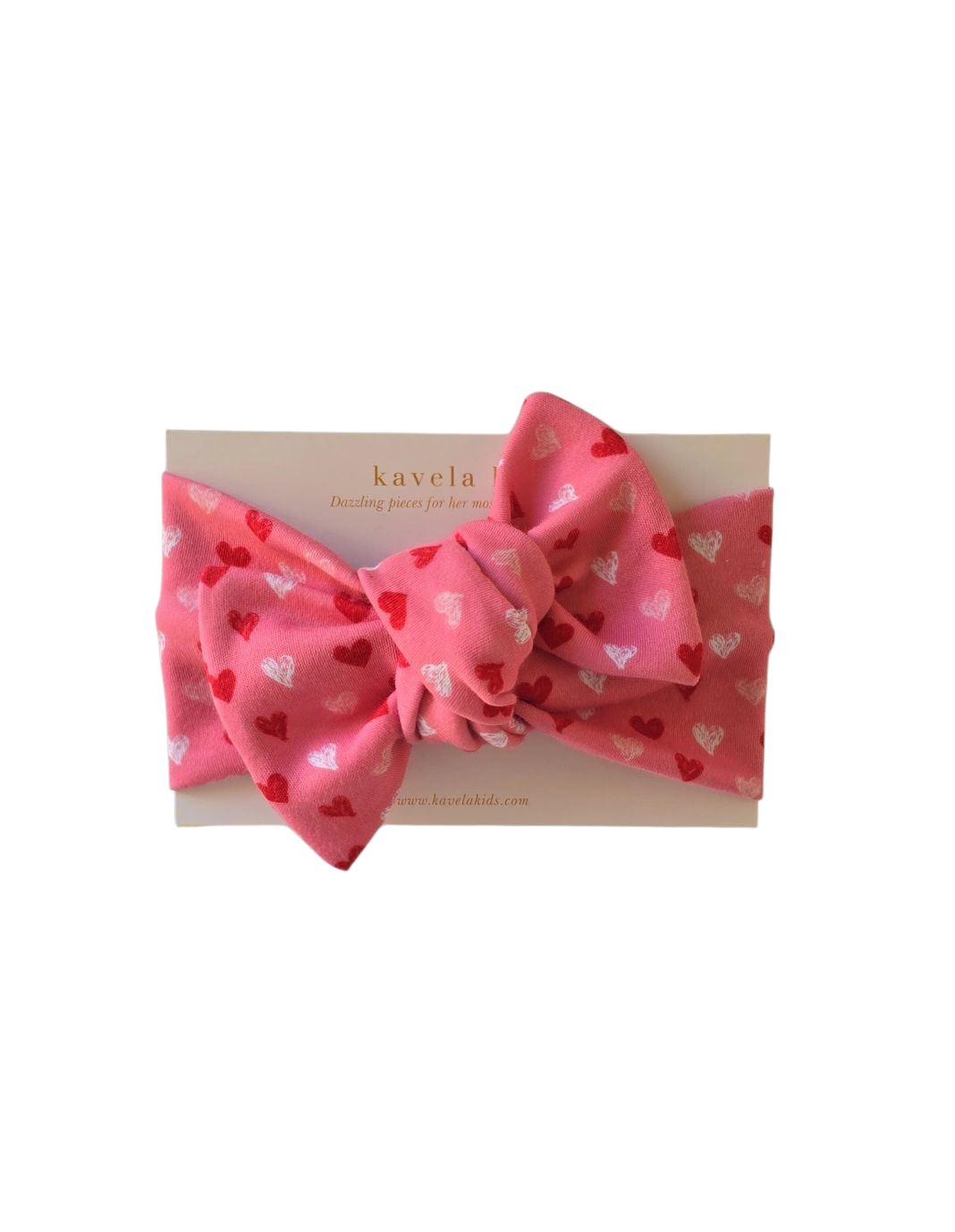 Pink hearts | Classic Headband