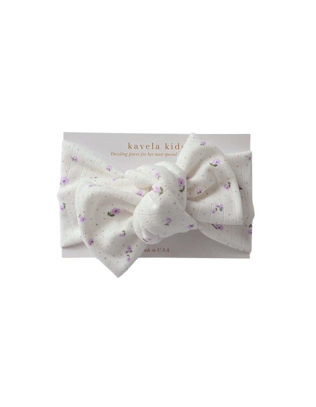 French Lavender Flower | Classic Headband