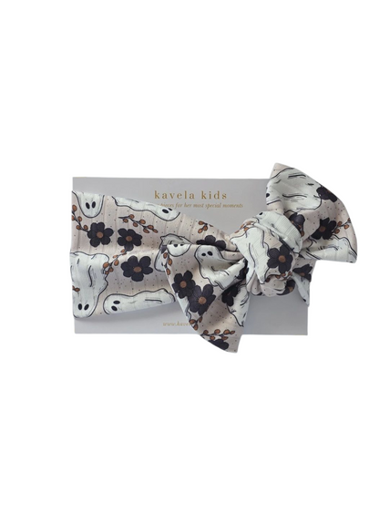 Cute ghost  & Flower| Classic Headband