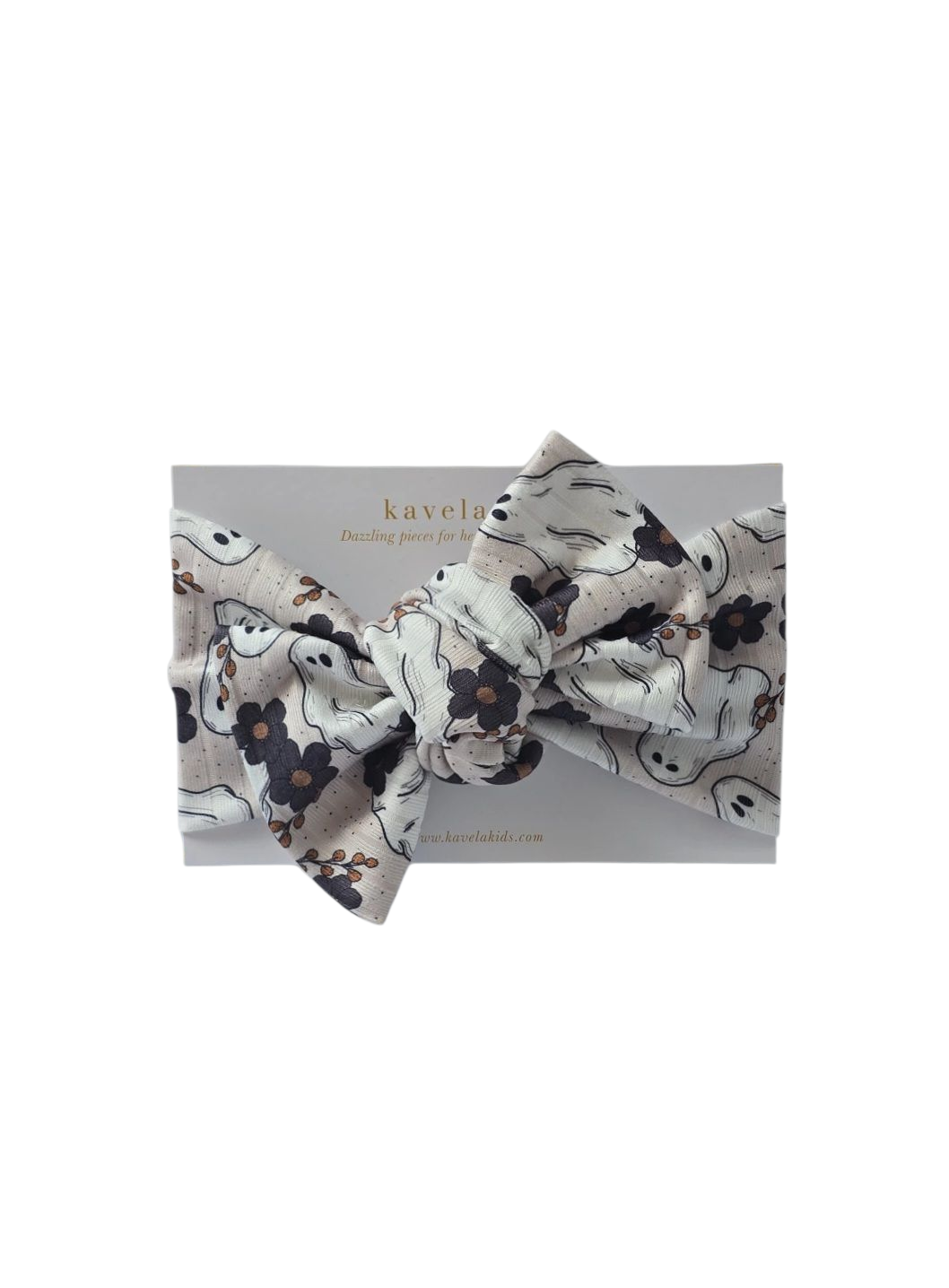 Cute ghost  & Flower| Classic Headband