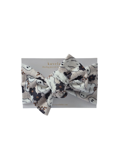 Cute ghost  & Flower| Classic Headband