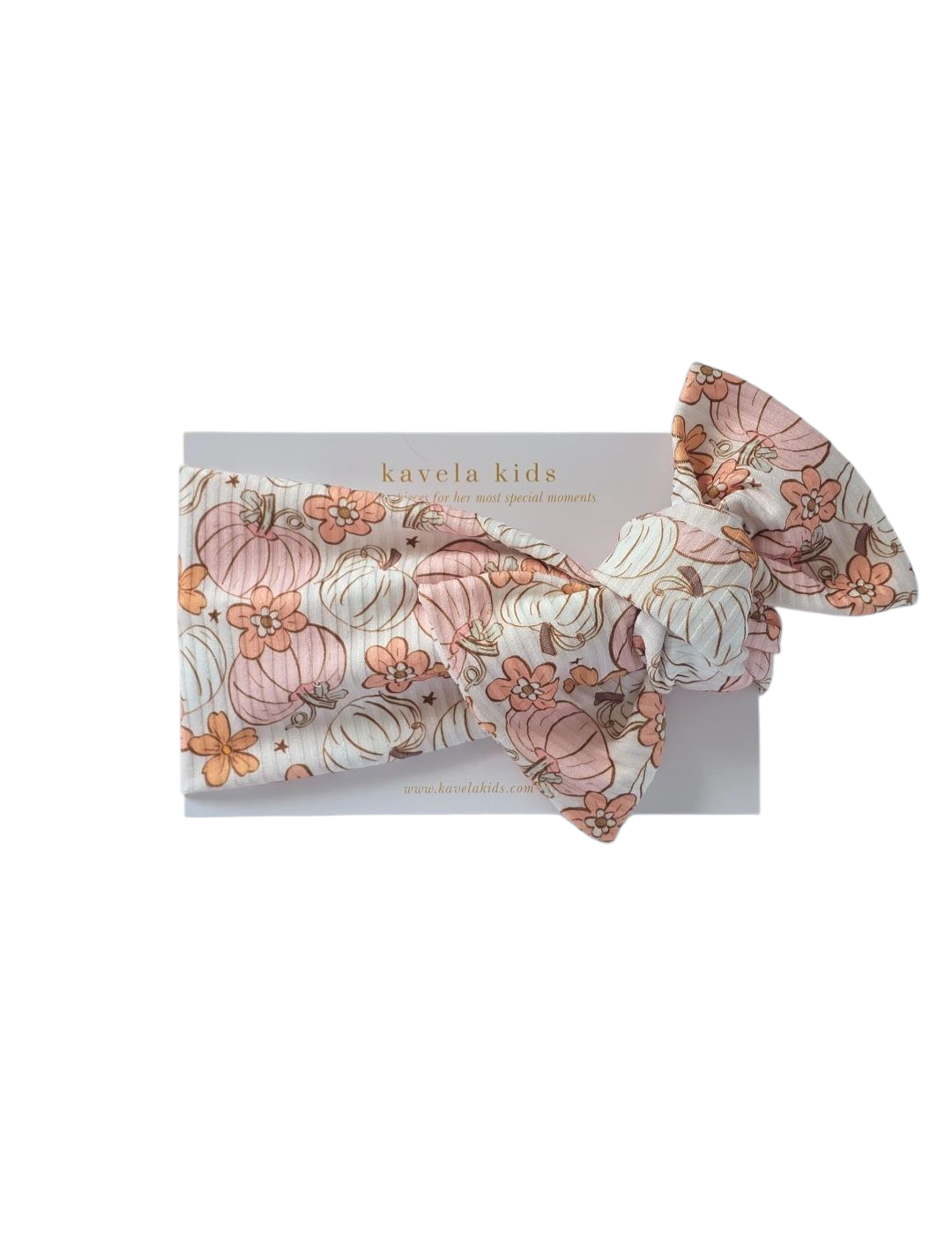 Pink pumpkin | Classic Headband
