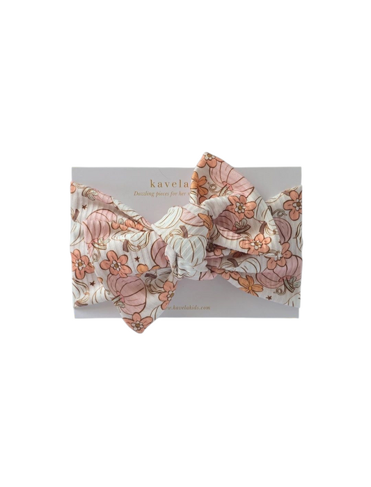 Pink pumpkin | Classic Headband