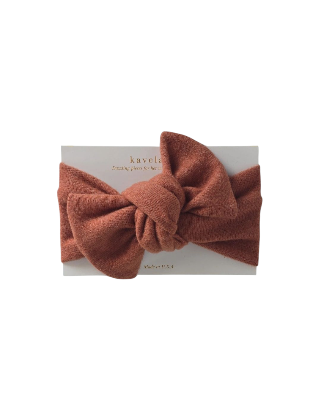 Burnt Terracota | Classic headband