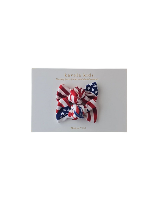 Party in the USA Bows| Set of 2