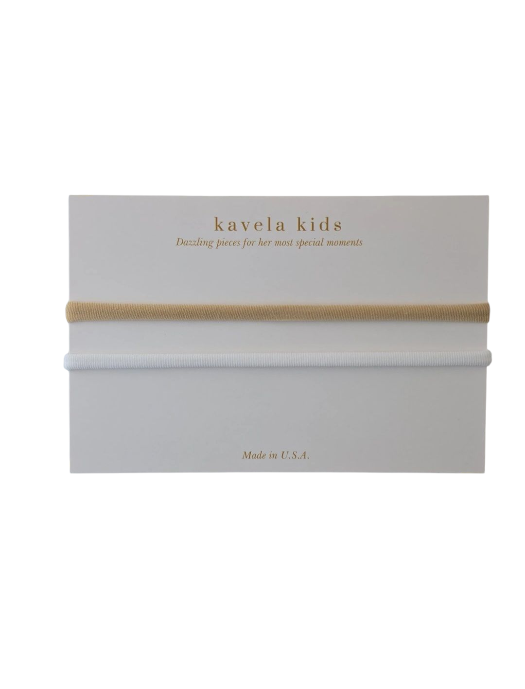Party in the USA | Nude or white Nylon Headband