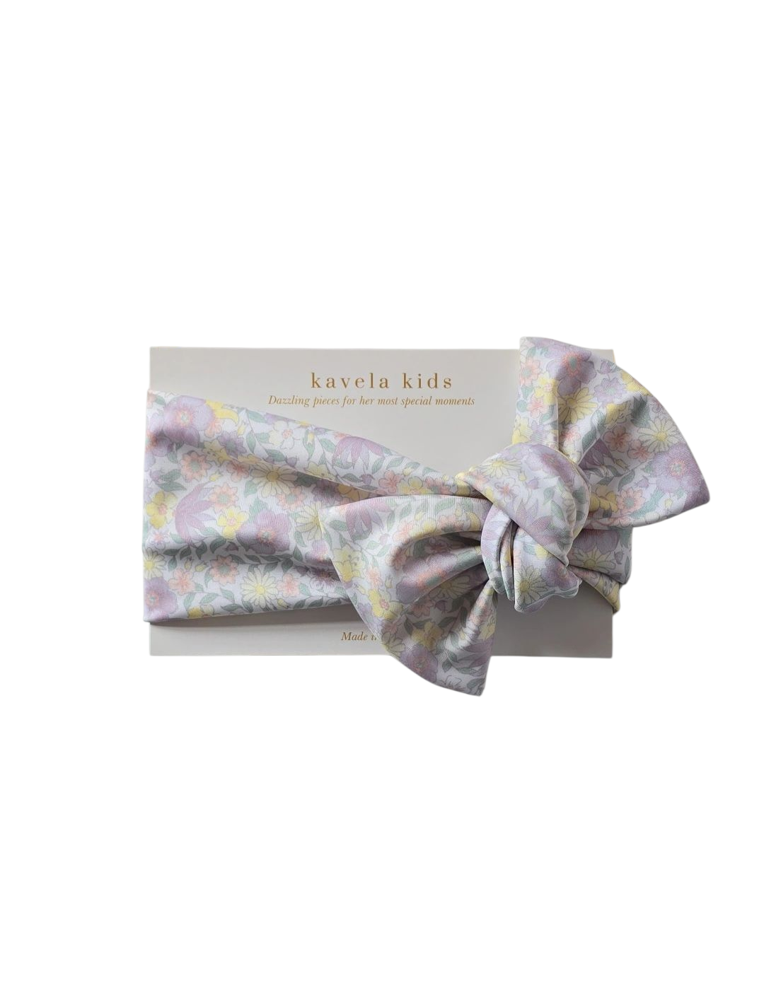 Swim Headband | Pastel floral