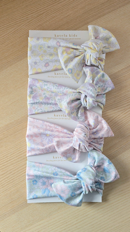Swim Headband | Pastel floral