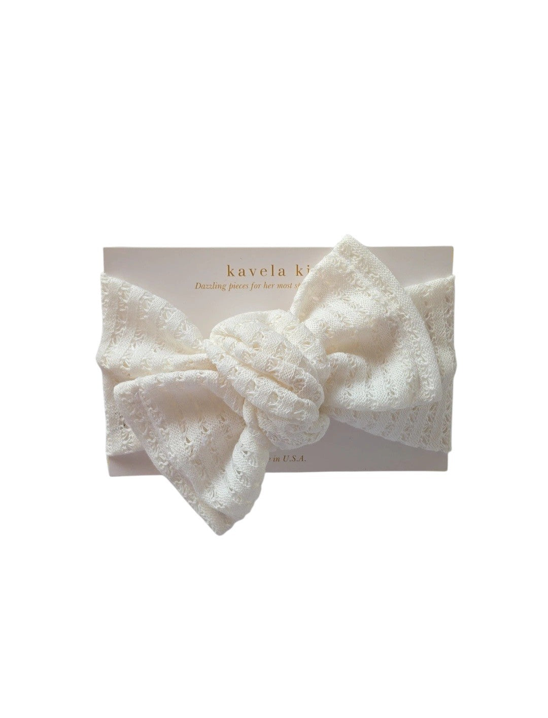 Ivory — delicate creamy white textured