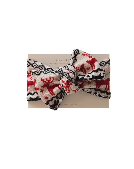 Deer | Classic Headband Bow