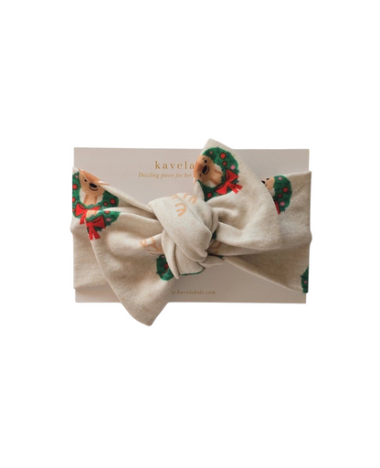 Classic Reindeer | Classic Headband Bow