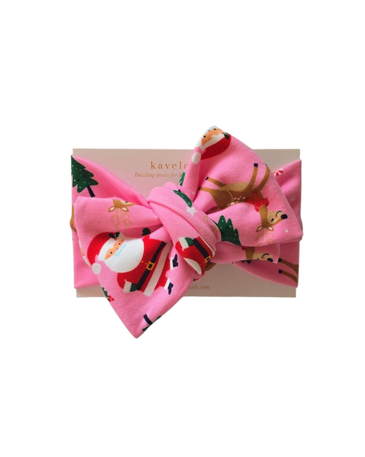 Santa's workshop | Oversized headband Bow