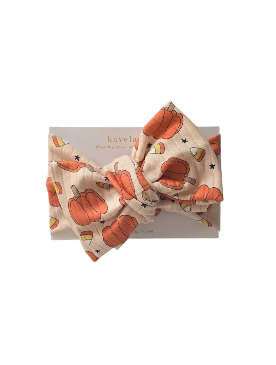 Pumpkins & candy corn | Oversized Headband