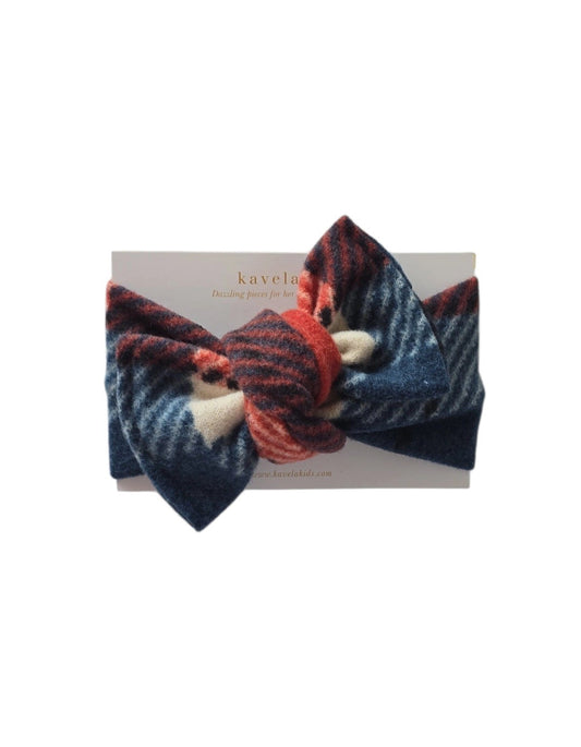 Harvest Plaid | Navy, rust, cream