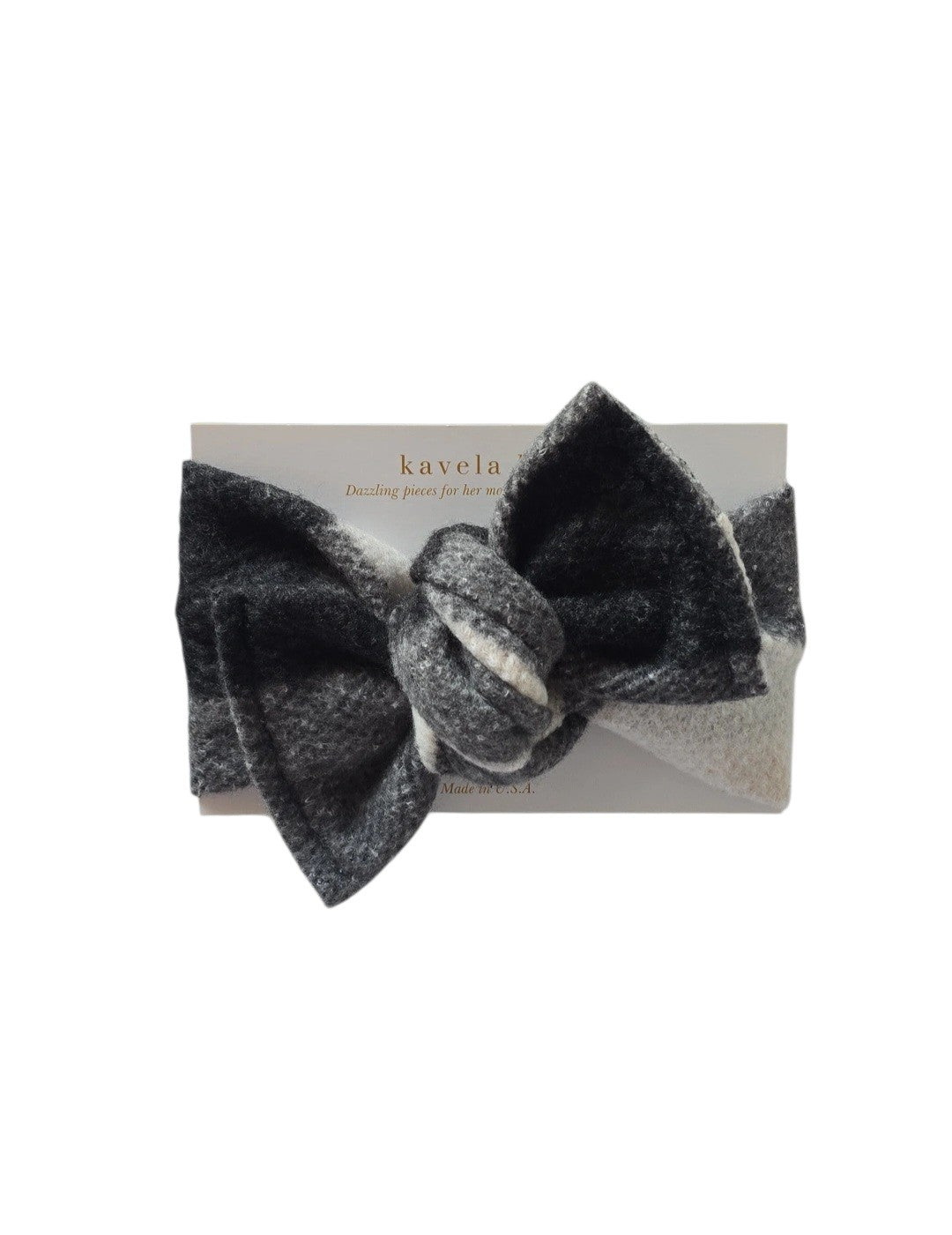 Charcoal Cream | Charcoal + ivory color block