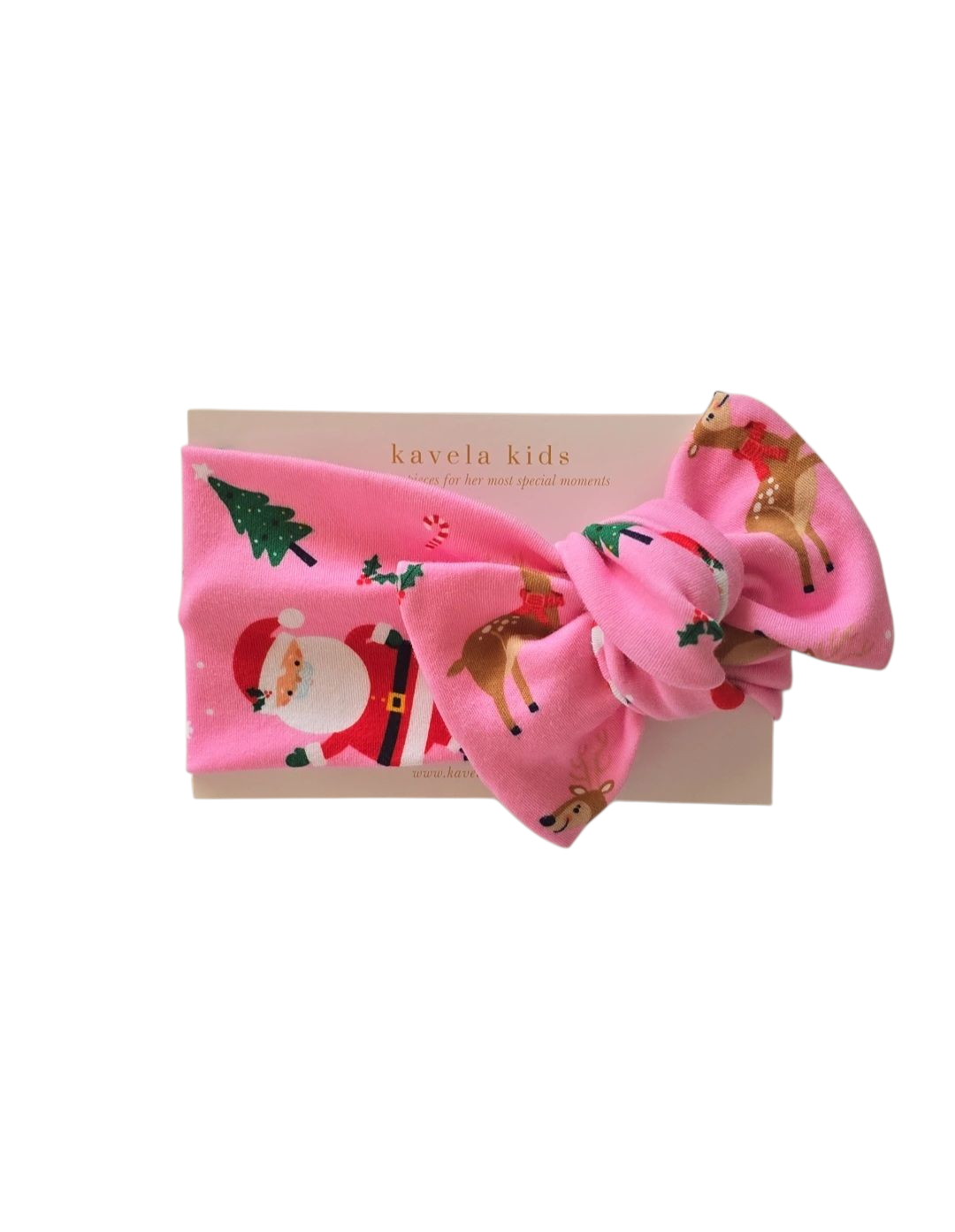 Santa's workshop | Classic Headband Bow